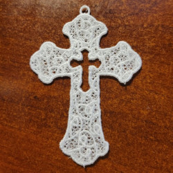 FSL Cross Ornament