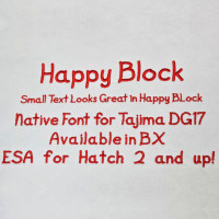 Happy Block Font